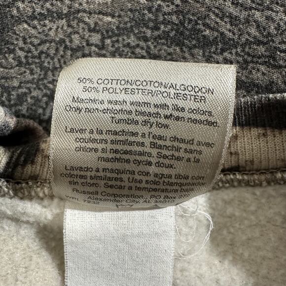 Jerzees Vintage Camo Mossy Oak Break Up Sweatshirt USA 90’s Mens Large Faded - Picture 10 of 11